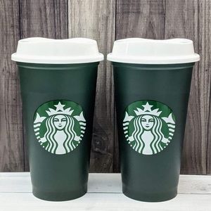 2 Starbucks Color Changing Holiday Hot Cups 2020